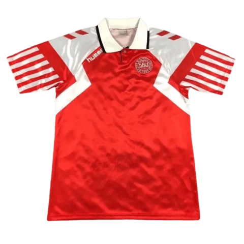 Denmark 1992 Retro Jersey Home