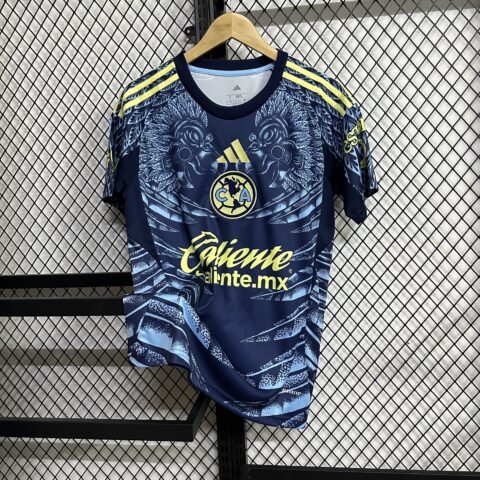 2025-26 Club America Away Soccer Jersey Navy