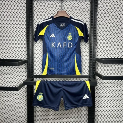 Kids Al Nassr Away Kit Jersey+Shorts 2024-25