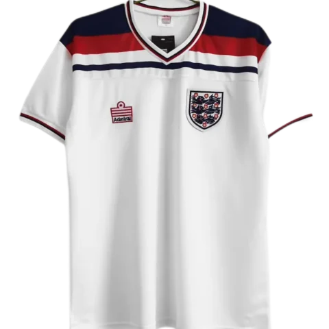 England 1982 Retro Soccer Jersey Home Replica