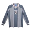 England Euro Cup 1996 Retro Away Long Sleeve Jersey