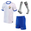 2024 France Nation Away Whole Kit(Jersey+Shorts+Socks) Euro