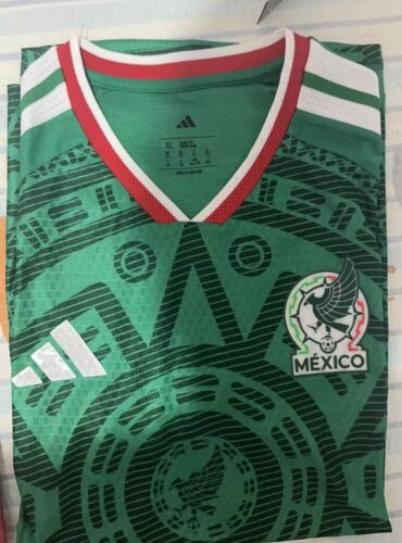 Mexico World Cup home football jersey 2026 player version photo review