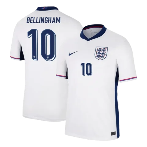 2024 EURO Nation England Home Jersey RICE #4 KANE #9 BELLINGHAM #10 FODEN #11