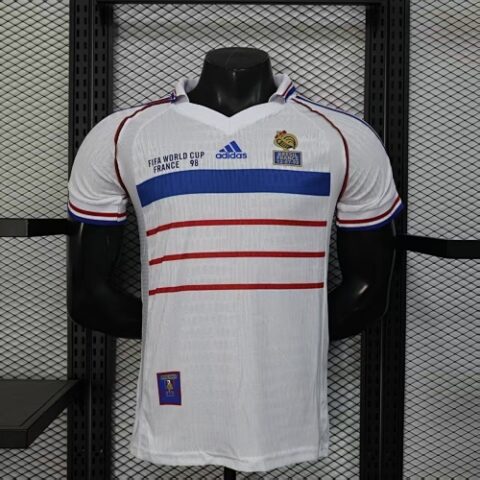 1998 France away jersey retro version player edition