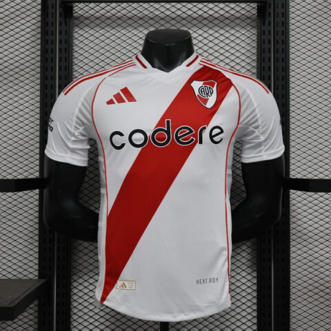 2024-25 River Plate Home Football Jersey (Player Version)