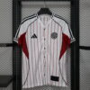 25-26 River Plate White Baseball Jersey