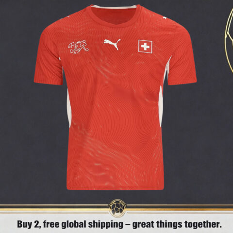 2026 FIFA World Cup Switzerland Home Jersey