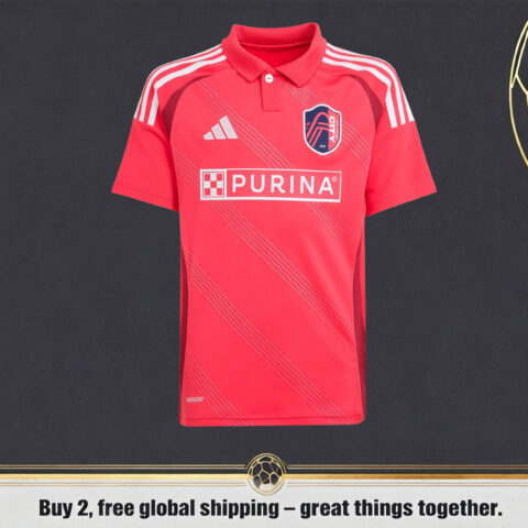 n’s St. Louis City SC 2025 adidas Red Jersey