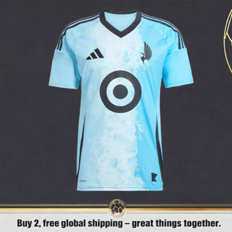Men’s Minnesota United 2025 adidas Blue Jersey