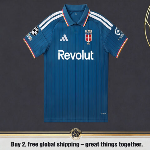 Como  26/27 Adults' Home Authentic Match Jersey
