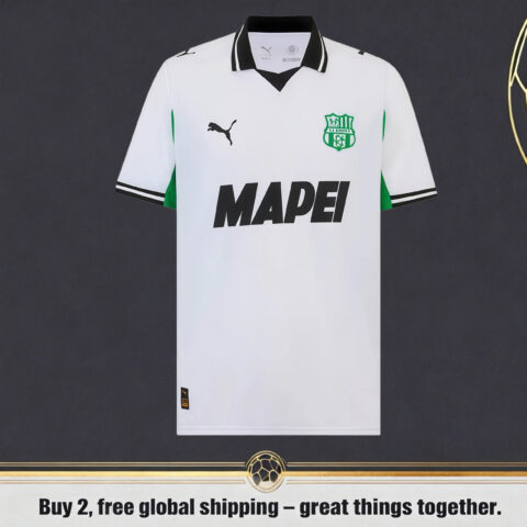 US Sassuolo Calcio 25/26 Adults' away Authentic Match Jersey