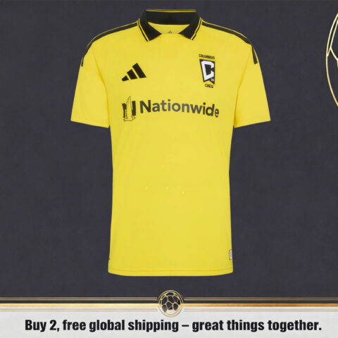 Men’s Columbus Crew 2026 adidas Yellow Jersey