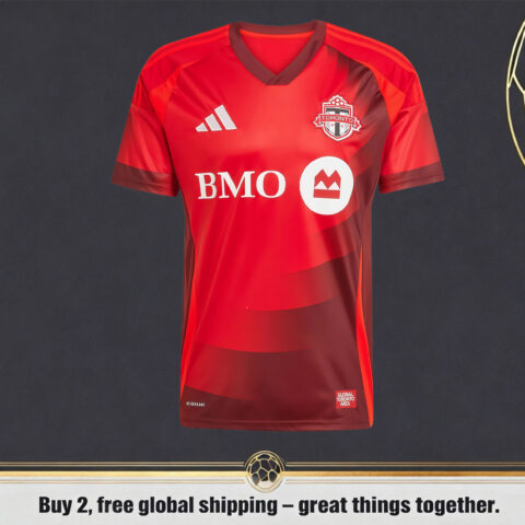 Men’s Toronto FC 2025 adidas Red Jersey