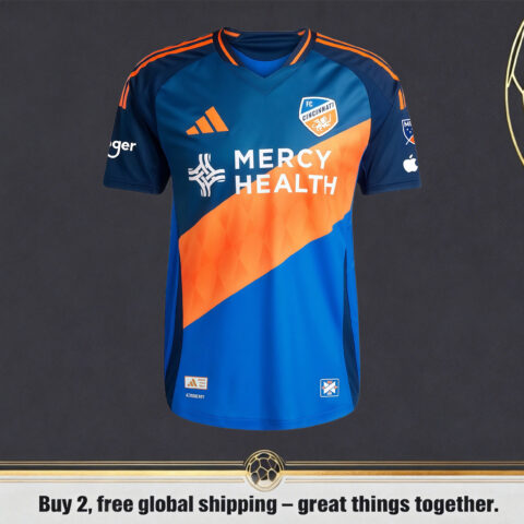 Men’s FC Cincinnati 2025 adidas Blue Jersey