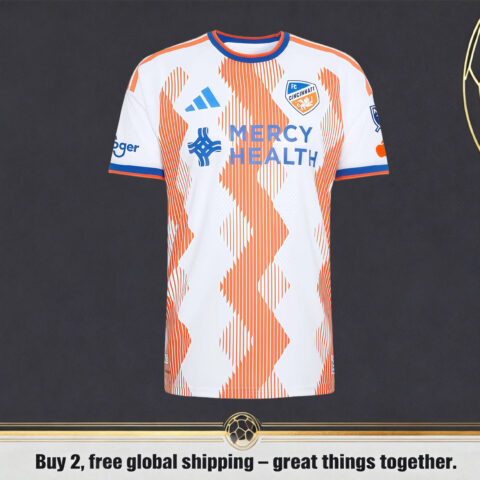Men’s FC Cincinnati 2026 adidas White Jersey