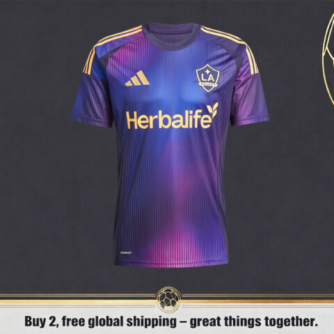 Men’s LA Galaxy 2025 adidas Navy Jersey