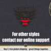 For other styles, contact our online support.